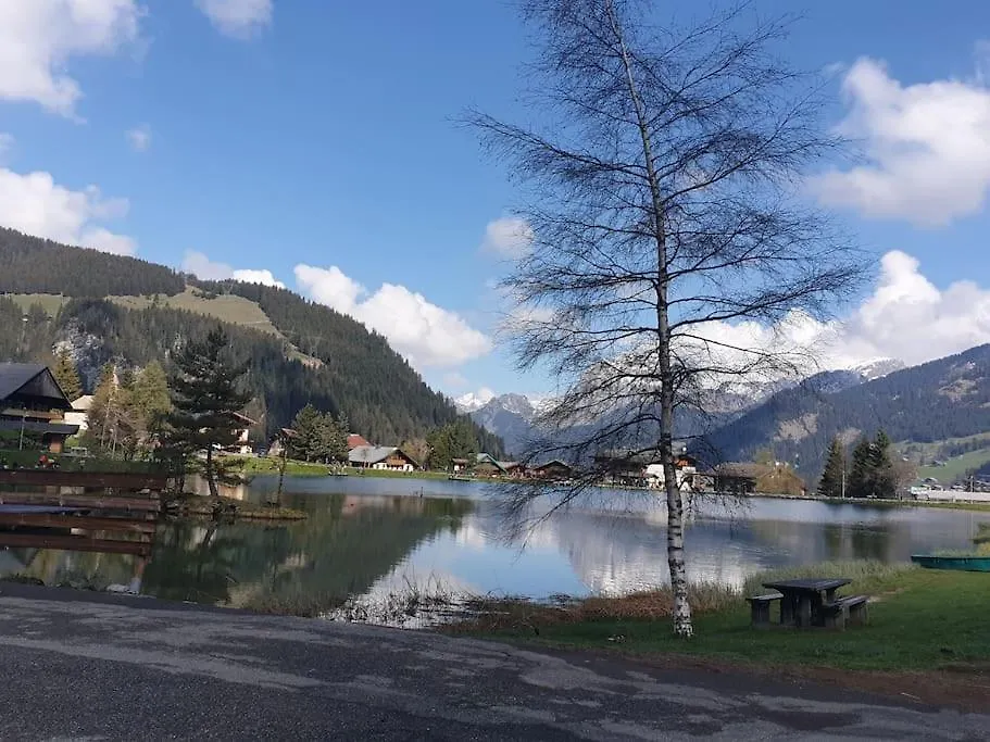 Appartement Pour 4 Personnes Au Pied Des Pistes Châtel Lägenhet